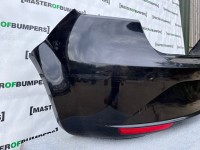 Seat Leon Se Mk2 Lift 2009-2012 Rear Bumper Black No Pdc Genuine [o302]