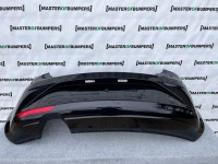 Seat Leon Se Mk2 Lift 2009-2012 Rear Bumper Black No Pdc Genuine [o302]