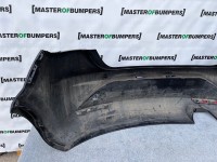 Seat Leon Se Mk2 Lift 2009-2012 Rear Bumper Black No Pdc Genuine [o302]