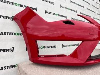 Seat Leon Fr Mk3 Hatchback 2013-2016 Front Bumper No Pdc + Jets Genuine [o378]