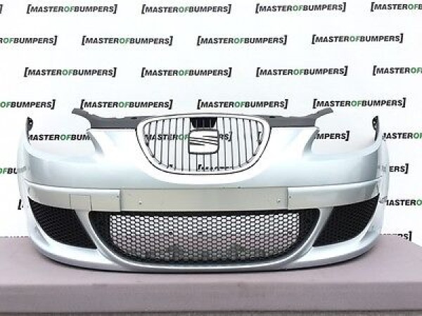 Seat Altea 2004-2008 Front Bumper No Pdc No Jets Genuine [o12]