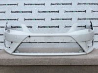 Seat Leon Fr Mk3 Pre-facelift 2013-16 Front Bumper 4 Pdc + Jets Genuine [o472]