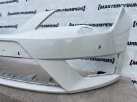 Seat Leon Fr Mk3 Pre-facelift 2013-16 Front Bumper 4 Pdc + Jets Genuine [o472]