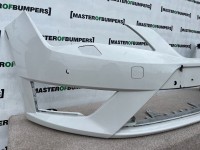 Seat Leon Fr Mk3 Pre-facelift 2013-16 Front Bumper 4 Pdc + Jets Genuine [o472]