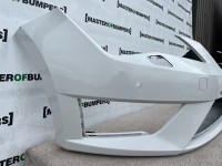 Seat Leon Fr Mk3 Pre-facelift 2013-16 Front Bumper 4 Pdc + Jets Genuine [o472]