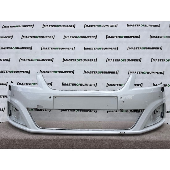 Seat Alhambra Cr Ecomotive Mpv 2012-2020 Front Bumper 4 Pdc +jets Genuine [o491]