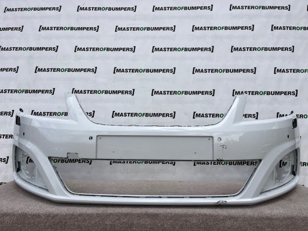 Seat Alhambra Cr Ecomotive Mpv 2012-2020 Front Bumper 4 Pdc +jets Genuine [o491]