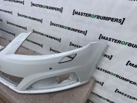 Seat Alhambra Cr Ecomotive Mpv 2012-2020 Front Bumper 4 Pdc +jets Genuine [o491]