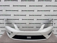 Seat Leon Fr Mk3 Hatchback 2013-2016 Front Bumper No Pdc No Jets Genuine [o523]