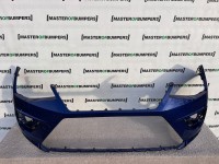 Seat Arona Fr Mk1 Hatchback 2018-2022 Front Bumper Blue Genuine [o528]