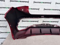 Cupra Born Electric Hatchback 2022-on Rear Bumper Red 6 Pdc Genuine [o530]