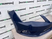 Seat Leon Se Mk3 Hatchback 2017-2020 Front Bumper 4 Pdc No Jets Genuine [o541]