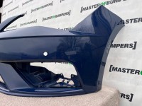 Seat Leon Se Mk3 Hatchback 2017-2020 Front Bumper 4 Pdc No Jets Genuine [o541]