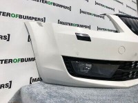 Skoda Octavia 2012-2015 Front Bumper In White Genuine [s97]