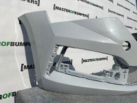 Skoda Octavia Mk4 2020-on Front Bumper In White Vgc Genuine [s257]