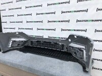 Skoda Octavia Vrs Mk4 2020-on Front Bumper Silver 4 X Pdc & Jets Genuine [s276]