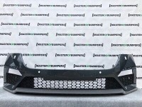 Skoda Octavia Vrs Mk4 2020-on Front Bumper In Grey 4 X Pdc & Jets Genuine [s275]