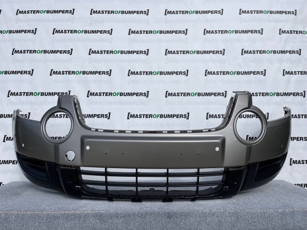 Skoda Yeti Mk1 2009-2014 Front Bumper 4 Pdc No Jets Genuine [s337]