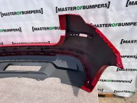 Skoda Kamiq Sel 2019-on Rear Bumper Red 4 Pdc Genuine [s371]