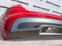 Skoda Kamiq Sel 2019-on Rear Bumper Red 4 Pdc Genuine [s371]