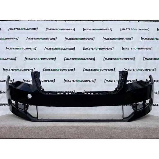 Skoda Superb Salon Estate Mk3 2015-2019 Front Bumper No Pdc +jets Genuine [s486]