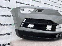 Skoda Karoq Act Edition 2017-2021 Front Bumper 4 Pdc +jets Genuine [s488]