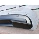 Skoda Kamiq Sel Exective 2019-2023 Rear Bumper White 4 Pdc Genuine [s495]