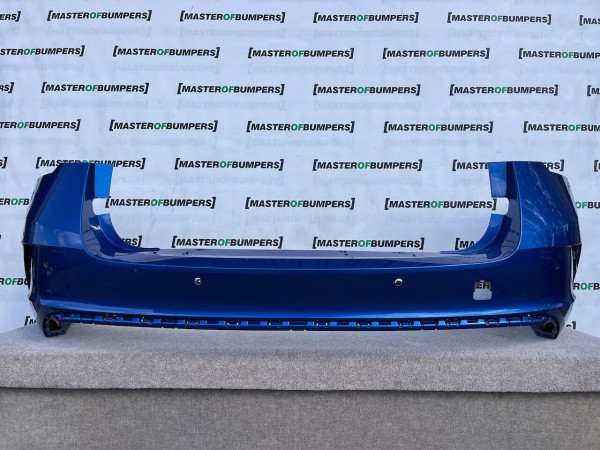 Skoda Octavia Vrs Mk4 Estate 2020-2024 Rear Bumper 4 Pdc Genuine [s497]