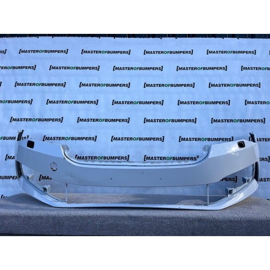 Skoda Superb Salon Estate Mk4 2020-2023 Front Bumper No Pdc +jets Genuine [s512]