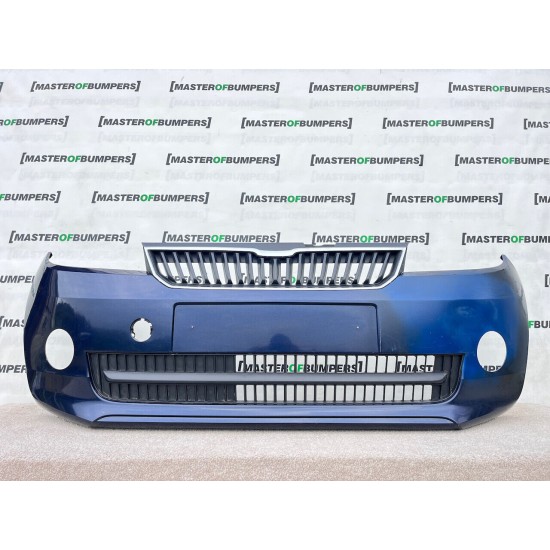 Skoda Citygo City Go Mk1 2011-2016 Front Bumper With Top Grille Genuine [s522]