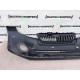 Skoda Citygo City Go Mk1 2011-2016 Front Bumper With Top Grille Genuine [s522]