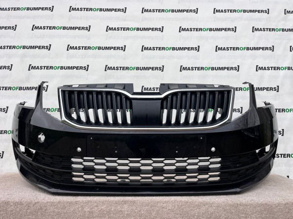 Skoda Octavia Mk3 Lift Saloon Estate 2017-2019 Front Bumper 4 Pdc Genuine [s527]