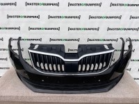 Skoda Octavia Mk3 Lift Saloon Estate 2017-2019 Front Bumper 4 Pdc Genuine [s527]