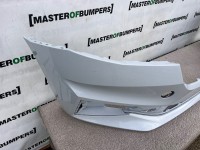 Skoda Fabia Se Hatchback Mk4 2021-2024 Front Bumper White Genuine [s537]