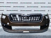 Skoda Kamiq 2019-on Front Bumper In Brown Genuine [s225]