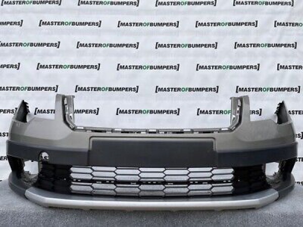 Skoda Superb Outdoor 4x4 2013-2015 Front Bumper Grey Genuine [s296]