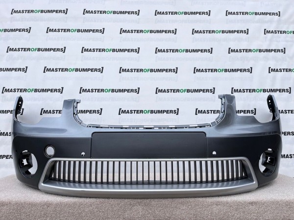 Skoda Superb Outdoor 4x4 2010-2013 Front Bumper Grey 4 Pdc Genuine [s359]