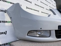 Skoda Superb Mk2 2008-2013 Front Bumper White 6 Pdc Genuine [s310]