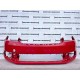 Skoda Rapid Spaceback 2012-2015 Front Bumper Red No Pdc No Jets Genuine [s436]