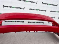 Skoda Rapid Spaceback 2012-2015 Front Bumper Red No Pdc No Jets Genuine [s436]