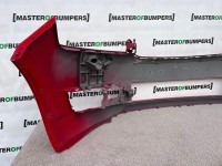 Skoda Rapid Spaceback 2012-2015 Front Bumper Red No Pdc No Jets Genuine [s436]