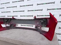 Skoda Rapid Spaceback 2012-2015 Front Bumper Red No Pdc No Jets Genuine [s436]