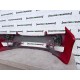 Skoda Rapid Spaceback 2012-2015 Front Bumper Red No Pdc No Jets Genuine [s436]