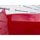 Skoda Rapid Spaceback 2012-2015 Front Bumper Red No Pdc No Jets Genuine [s436]