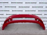 Skoda Rapid Spaceback 2012-2015 Front Bumper Red No Pdc No Jets Genuine [s436]