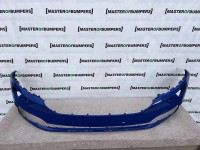 Skoda Karoq Sport Line Se 2017-2021 Front Bumper Blue Genuine [s431]