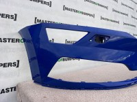 Skoda Karoq Sport Line Se 2017-2021 Front Bumper Blue Genuine [s431]