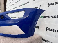 Skoda Karoq Sport Line Se 2017-2021 Front Bumper Blue Genuine [s431]