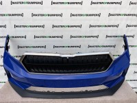 Skoda Enyaq Suv Sel 2021-2024 Front Bumper Grille 4 Pdc Genuine [s447]