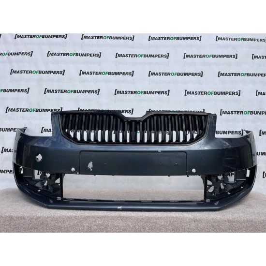 Skoda Octavia Mk3 Lift Saloon Estate 2013-2016 Front Bumper 4 Pdc Genuine [s496]